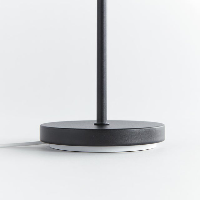 Black Alluna Cordless Led Lamp 14" - Black For Sale - Image 8 of 9