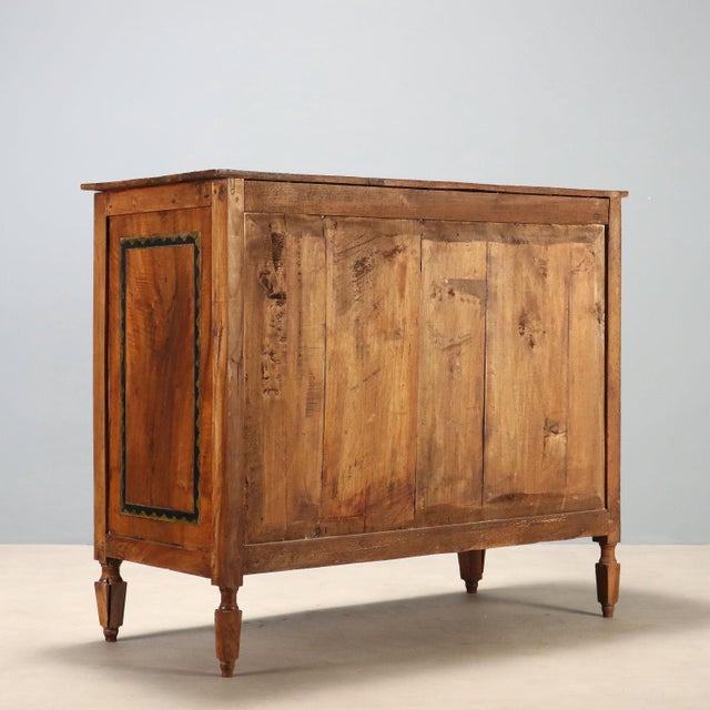Italian Walnut Chest of Drawers, Italy, 1800s For Sale - Image 9 of 10