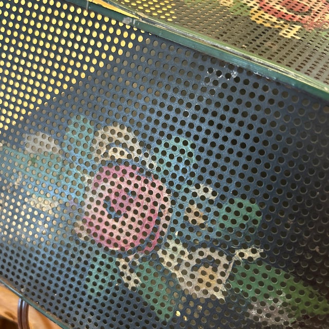 Antique Wire Wall Pocket For Sale - Image 9 of 10