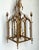 Vintage Gothic Gilt Lantern For Sale - Image 4 of 6