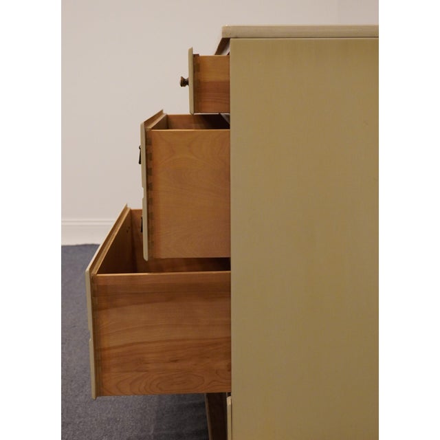 Ethan Allen Heirloom Collection CRP Custom Room Plan 40" Three Drawer Chest 14-4551p - 400 Alabaster White Finish For Sale In Kansas City - Image 6 of 12