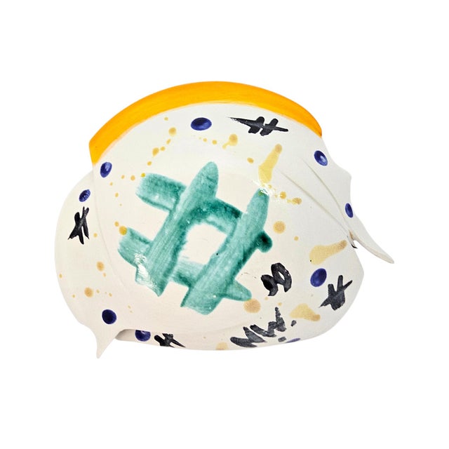 Neil Williams 1990 California Postmodern Deconstructed Ceramic Vessel Sculpture For Sale - Image 9 of 15