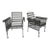 1960s Russell Woodard Sculptura Side Chairs - A Pair, Attributed For Sale