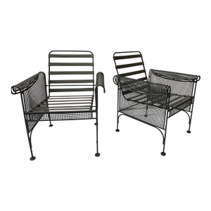 Russell Woodard Sculptura Side Chairs - A Pair, Attributed