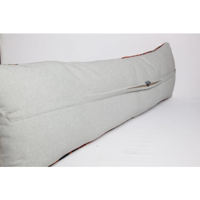 Antique Persian Rug Pillow Cushion Cover -16'' X 47'' For Sale - Image 10 of 10