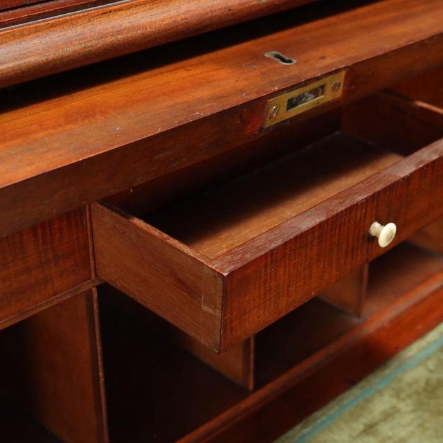 Antique Mahogany Cupboard with Drawers and Doors, France For Sale - Image 9 of 13