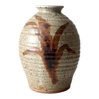 Vintage Studio Pottery Vase For Sale
