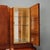 Wood Italian Cabinet in Refined Veneer and Glass, 1950s For Sale - Image 7 of 11