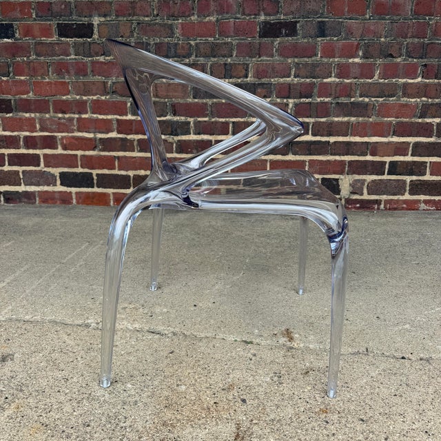 2010s Ava Lucite Modern Armchair by Song Wen Zhong for Roche Bobois For Sale - Image 5 of 12
