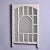 Early 20th Century English White Painted Window Frame Mirror For Sale - Image 11 of 12