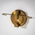 Mid 20th Century Set of Five Wall Lights with Glass Shades, italy, Mid-20th Century For Sale - Image 5 of 10
