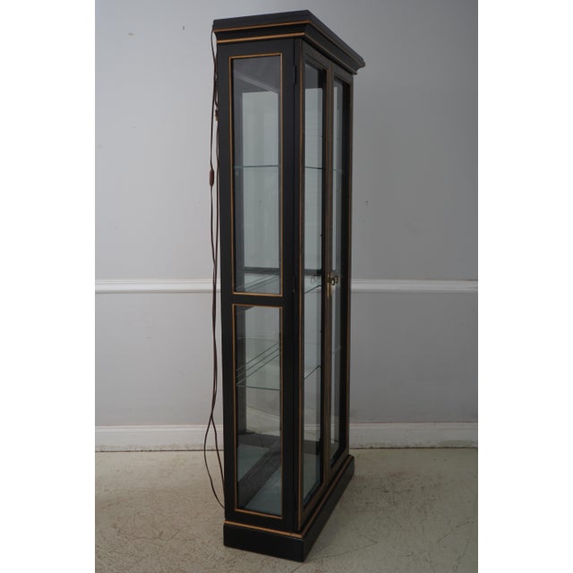 Age: Approx: 40 Years Old Details: Adjustable Shelves Beveled Glass High Quality Construction Large Impressive Cabinet...