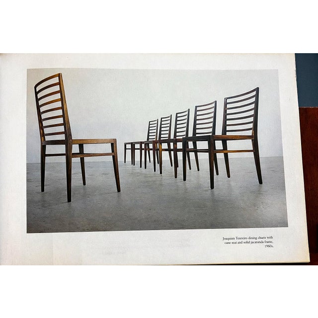 Set of 4 Chairs in Rosewood & Cane, Joaquim Tenreiro, 1950s - Lot 167 For Sale - Image 12 of 12