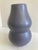 Mid Century Matte Charcoal Glazed Ceramic Gourd Vase For Sale In Los Angeles - Image 6 of 9