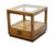 DREXEL HERITAGE Woodbriar Collection Pecan Rustic European 26" Square Accent End Table w. Glass Top 988-342 25" High 26"...