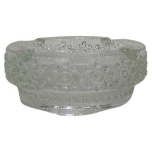 Glass Glass Ashtray, Former Czechoslovakia, 1970s For Sale - Image 7 of 7