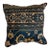 Pillow W/Antique Persian Rug Fragment, 1'4 X 1'4" For Sale