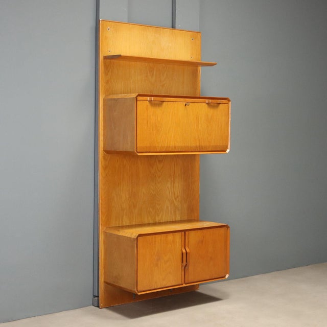 Vintage Storage Cabinet in Maple Veneer Wood, 1960s For Sale - Image 14 of 14