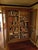 English Grand Antique Pine Bookcase With Double Screened Doors For Sale - Image 3 of 4