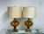 Design Plus Gallery presents a Pair of Amber Glass Table Lamps from the Mid 20th Century. The style has a look and feel of...