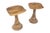 Turned Bases Carved Seat Solid Oiled Walnut Bar Stools MINT! For Sale - Image 14 of 14