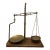 19th Century English Antique Brass Weight Scale For Sale