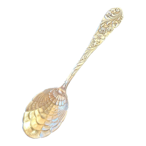 Art Nouveau/Rococo Shell Serving Spoon
