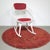 Round Rocking Chair by Yngve Ekstrom for Swedese, 1960s For Sale - Image 4 of 4