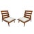 Sculptural Mahogany Lounge Chairs - a Pair For Sale - Image 11 of 11