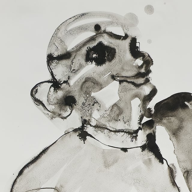 Abstract Expressionism Model Woman - Fran Bull, C. 1988 For Sale - Image 3 of 9