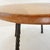 Black Round Coffee Table with Twisted Wrought Iron Base, France, 1960s For Sale - Image 8 of 11
