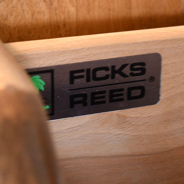 Late 20th Century Faux Bamboo and Rattan Credenza by Ficks Reed For Sale In West Palm - Image 6 of 7