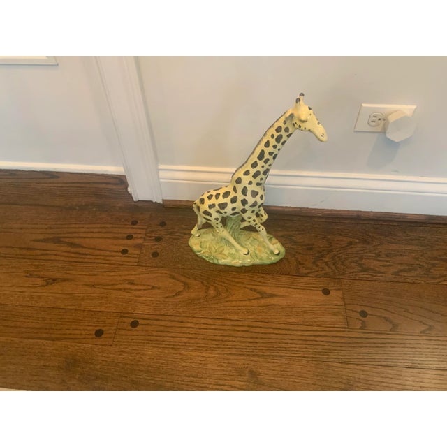 1980s Large Porcelain Giraffe For Sale - Image 12 of 13