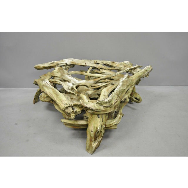 Mid Century Modern Sculptural Driftwood Coffee Table Chairish