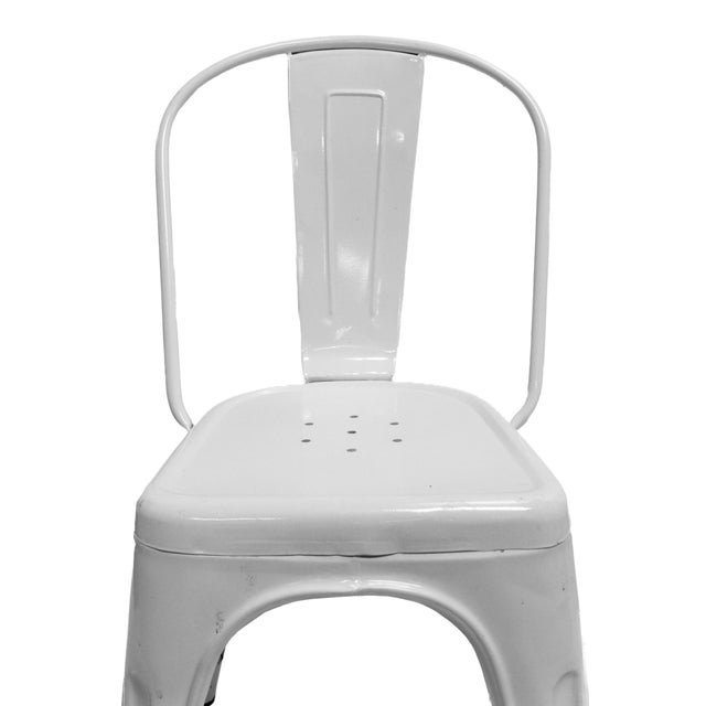 Dining Chairs Fresh Crisp White For Sale - Image 4 of 10