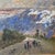 Unknown, Mountain Landscape with Figures on the Road, 1800, Oil on Canvas For Sale - Image 3 of 17