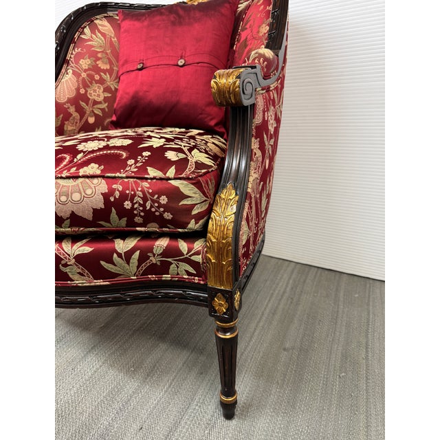 French Empire Bergère Armchair, Circa 1920s For Sale - Image 11 of 12