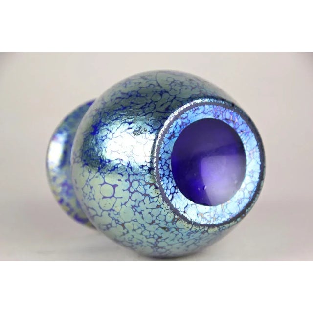 Art Nouveau Glass Vase with Papillon Decor from Loetz Witwe, Bohemia, 1903 For Sale - Image 9 of 10