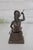 Bronze Antique Jennings Brothers Native American War Chief Bronze-Clad Sculpture J.b. 2245 For Sale - Image 8 of 14
