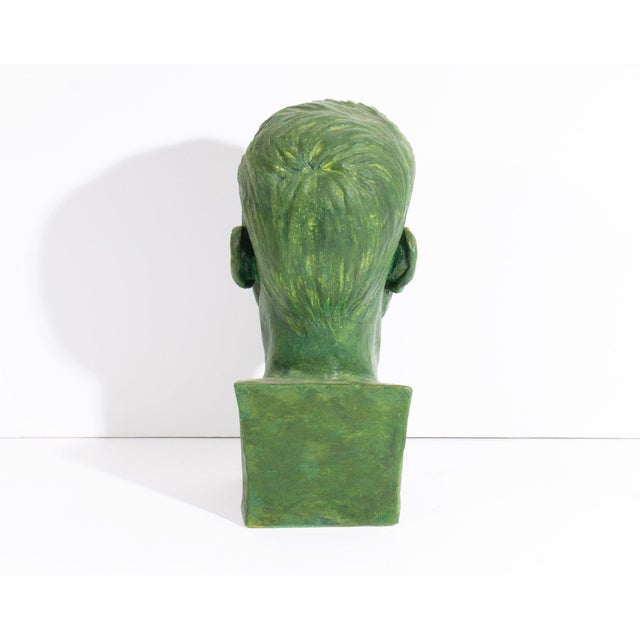 Early 21st Century Plaster Bust Sculpture by Lillian Harrington For Sale - Image 5 of 9