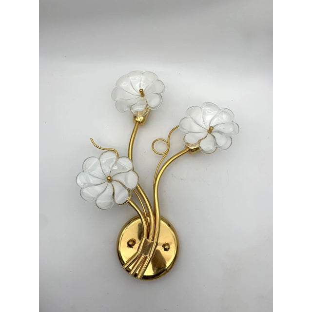 Murano Glass Where to Wall Lamp For Sale - Image 6 of 6