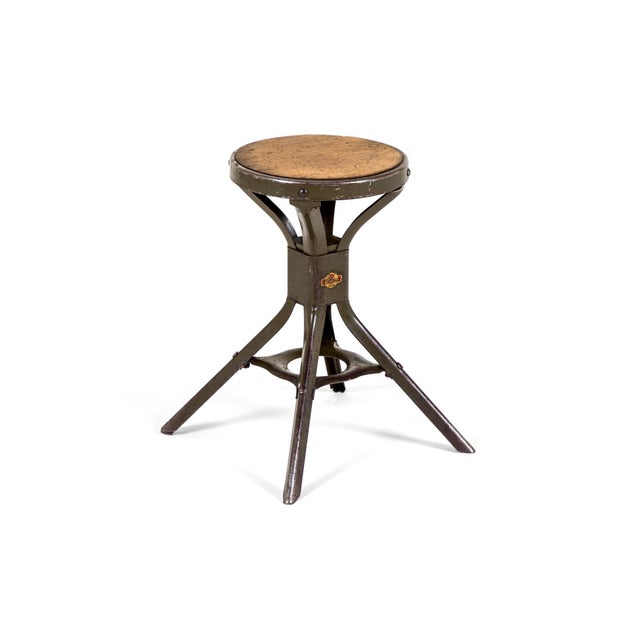 Industrial Stools from Four Evertaut, Set of 4 For Sale - Image 11 of 18
