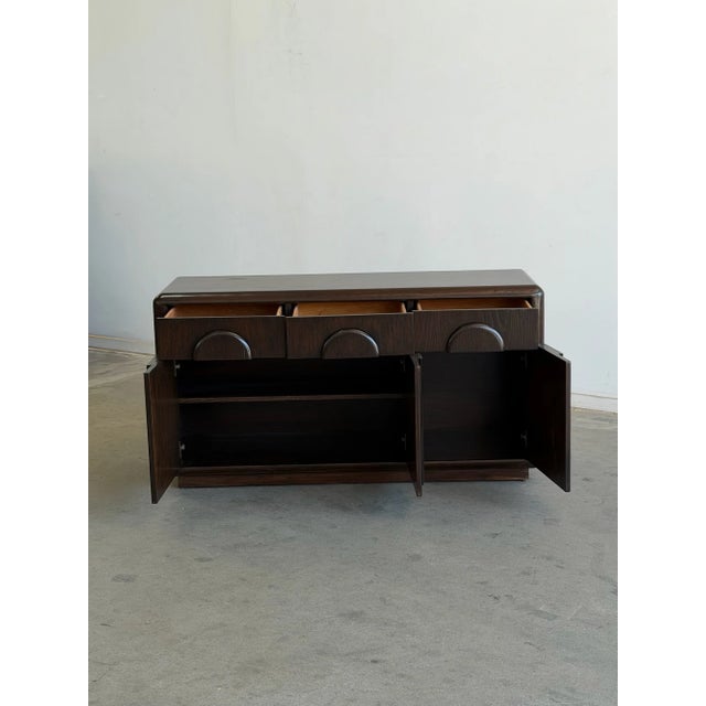 1980s 1980s Arched Oak Dresser For Sale - Image 5 of 11