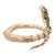 1960s Vintage 14k Enamel & Diamond Articulated Snake Bracelet For Sale - Image 9 of 10