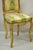 Late 20th Century Late 20th Century Vintage French Louis XV Style Gold Giltwood Carved Boudoir Side Chairs - A Pair For Sale - Image 5 of 10