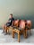 Vintage Art Deco Style Burl Wood Dining Chairs - Set of 6 For Sale - Image 10 of 12