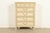 John Widdicomb Style French Regency Louis XVI Cream Lacquered Highboy Dresser, Circa 1960s For Sale - Image 18 of 18