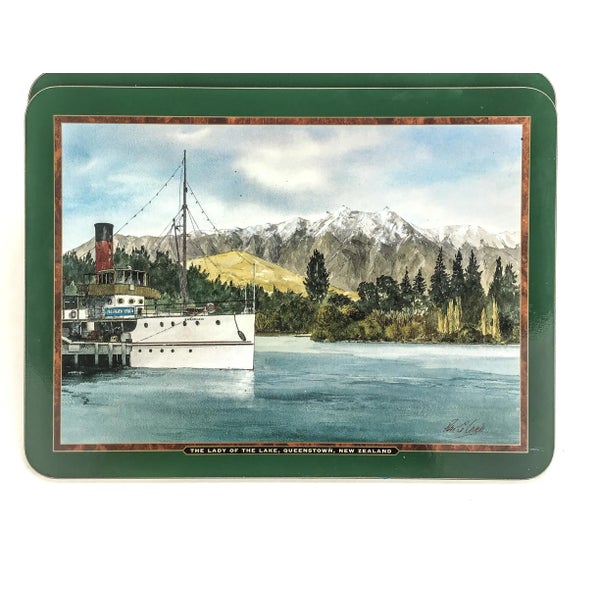 Vintage Jason Placemats Circa 1963 Set of 6 New Zealand Scenes