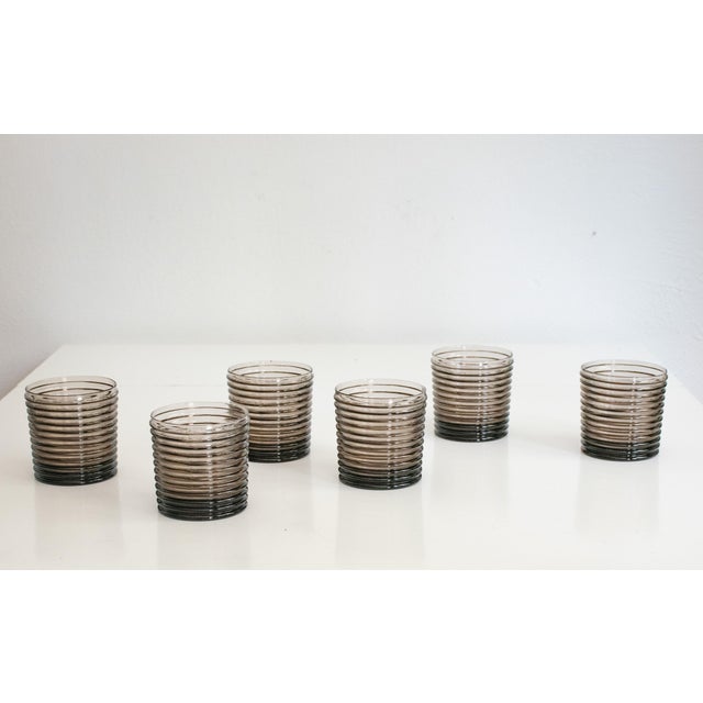 Contemporary Italian Drinking Glasses by Mariana Iskra for IVV Florence, Set of 6 For Sale - Image 3 of 7