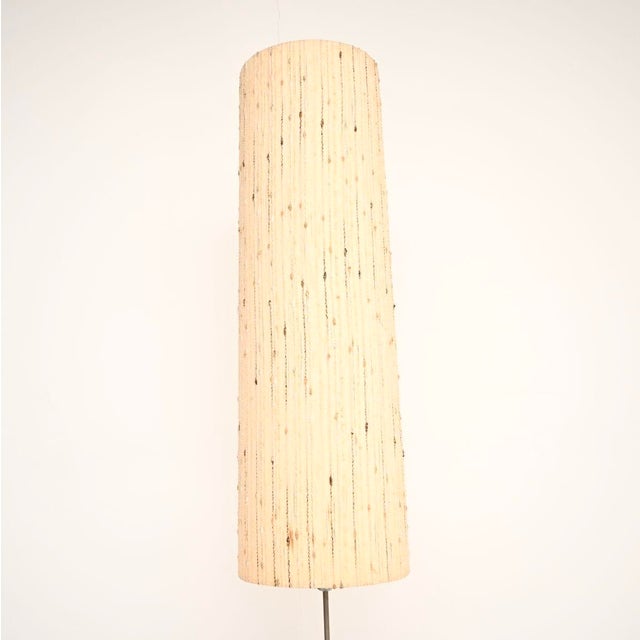 Mid-Century Modern Vintage Glass and Chrome Lamp from Doria Leuchten, Germany, 1960s For Sale - Image 3 of 9